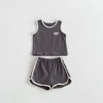 【73-100】セットアップ ベビー ノーカラー カジュアル - 画像 (7)
