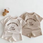 【66-100】セットアップ wild and free ワッフル - 画像 (14)