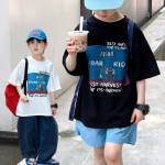 【90-160】半袖Tシャツ 男の子 カートゥーン トレンド