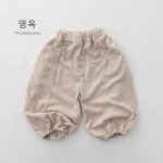 【80-130】パンツ ボトムス ベビー 韓国風 シンプル - 画像 (13)