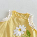 【73-120】トップス or サロペット ベビー 女の子 フラワー柄 - 画像 (14)