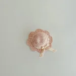 【GOODS】麦わら帽子 レースリボン フリル UVカット - 画像 (7)