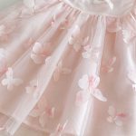 【73-120】ワンピース バタフライピンク 可愛い - 画像 (13)