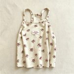 【80-120】キャミソール ベビー フラワープリント 合わせやすい - 画像 (5)