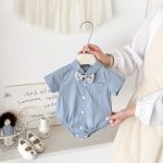 【66-90】ロンパース プリンス 半袖 ベビー服 - 画像 (11)