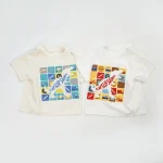 【80-160】半袖 Tシャツ キッズ服 可愛い プリント - 画像 (2)