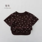 【80-130】半袖Tシャツ ベビー 韓国風 ドット - 画像 (10)