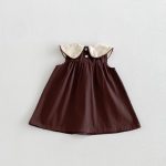 【73-120】ワンピース ベビー ノースリーブ レトロ - 画像 (8)