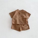 【80-120】セットアップ パステルカラー チェック - 画像 (6)