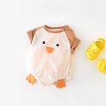 【66-90】ロンパース キュート ペンギン ベビー服 - 画像 (6)
