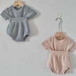 【66-100】セットアップ 可愛い リブ サマー - 画像 (17)