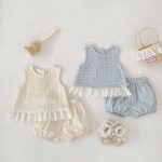 【73-120】セットアップ チェック ベスト&ブルマ - 画像 (7)