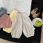 【73-120】パンツ カラフル 冷房対策 ルームパンツ - 画像 (11)