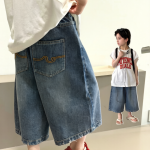 【100-170】パンツ 男の子 デニム ルーズ ファッション