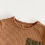 【66-100】ロンパースORサロペットORTシャツ カジュアル ボーダー - 画像 (18)