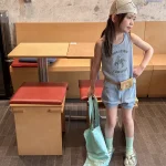 【80-130】セットアップ 女の子 英字プリント - 画像 (10)