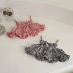 【73-100】セットアップ or Tシャツ ベビー おしゃれ チェック - 画像 (11)