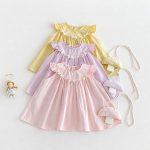 【73-120】ワンピース ベビー フリル キノコ かわいい - 画像 (10)