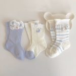 【GOODS】3足セット ソックス ベビー キュート 通気性 柔らかい