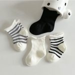 【GOODS】4足セット ソックス ベビー 薄手 綿素材 メッシュ 通気性 - 画像 (3)