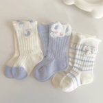 【GOODS】3足セット ソックス ベビー キュート 通気性 柔らかい - 画像 (3)