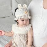 【GOODS】ヘアバンド ベビー 女の子用 おしゃれ レース 花柄 - 画像 (4)