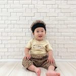 【90-130】半袖Tシャツ ベビー ナチュラル プリント - 画像 (4)