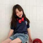 【80-130】半袖Tシャツ 女の子 アップリケ ポロシャツ - 画像 (3)