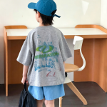 【100-170】半袖Ｔシャツ 男の子 通気性拔群 ゆったり - 画像 (3)