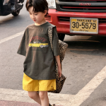 【90-160】半袖Tシャツ 男の子 シンプル 韓国風 ゆったり - 画像 (3)
