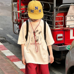 【90-160】半袖Tシャツ 男の子 カートゥーン 通気性拔群 - 画像 (3)