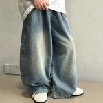 【100-170】パンツ 男の子 デニム 軽量 カジュアル - 画像 (3)