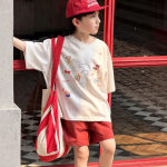 【100-170】半袖Tシャツ 男の子 カートゥーン ゆったり - 画像 (3)