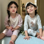 【90-150】ルームウェア シンプル かわいい - 画像 (5)