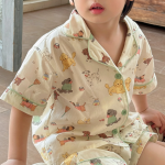 【90-150】セットアップ ルームウェア カートゥーン おしゃれ - 画像 (4)