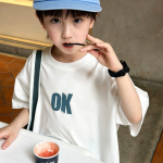 【90-160】半袖Tシャツ 男の子 プリント シンプル 合わせやすい - 画像 (3)
