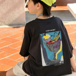 【90-160】半袖Tシャツ 男の子 プリント 軽量 カジュアル - 画像 (3)