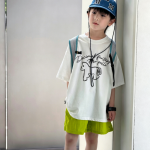 【90-160】半袖Tシャツ 男の子 かわいい シンプル 合わせやすい - 画像 (3)
