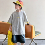 【100-170】半袖Tシャツ 男の子 シンプル トレンド - 画像 (3)