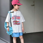【90-160】半袖Tシャツ 男の子 軽量 トレンド 通気性抜群 - 画像 (6)