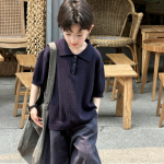【100-170】半袖Tシャツ 男の子 ポロシャツ 薄手 カジュアル - 画像 (8)