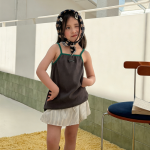 【80-130】キャミソール 女の子 配色 ゆったり カジュアル - 画像 (5)