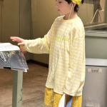 【100-170】長袖Ｔシャツ 男の子 ボーダー柄 UVカット 履きやすい - 画像 (4)