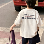 【90-160】半袖Tシャツ 男の子 通気性拔群 シンプル - 画像 (4)