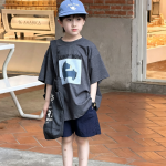 【90-160】半袖Tシャツ 男の子 カートゥーン カジュアル かわいい - 画像 (4)