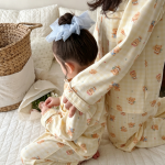 【90-150cm+親サイズ】ルームウェア 折り襟 かわいい - 画像 (3)