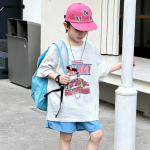 【90-160】半袖Tシャツ 男の子 軽量 トレンド 通気性抜群 - 画像 (3)