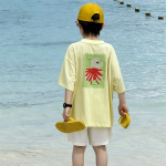 【90-160】半袖Tシャツ 男の子 カートゥーン プリント 通気性拔群 - 画像 (3)