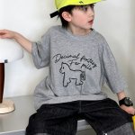 【90-160】半袖Tシャツ 男の子 かわいい シンプル 合わせやすい - 画像 (4)