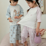 【90-150】ルームウェア シンプル かわいい - 画像 (4)